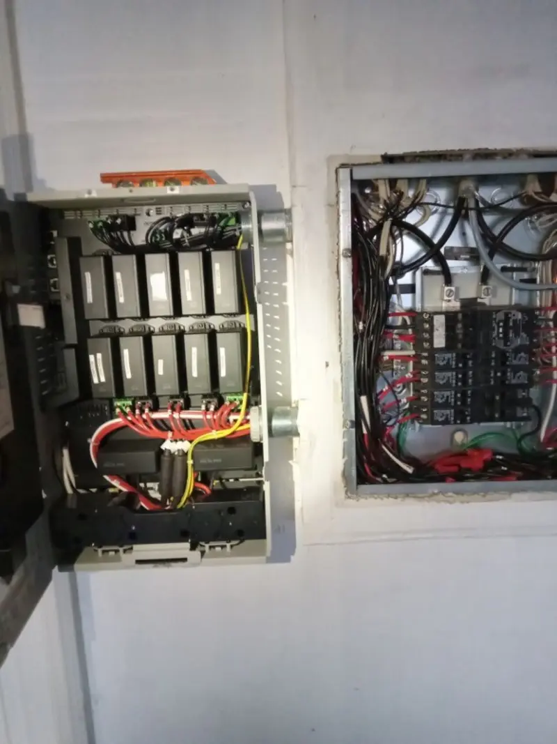 Electrical panel upgrade completed for Commercial Electrician Services in Kermit
